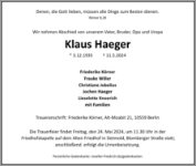 eine Anzeige